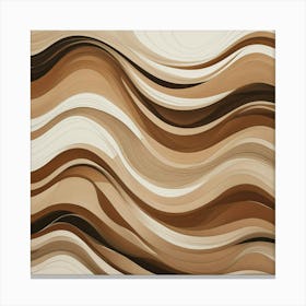 Wavy Waves Canvas Print