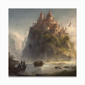 Fantasy Castle 71 Canvas Print