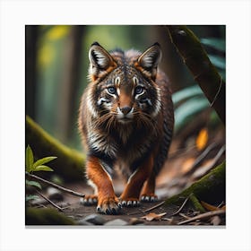 Lynx beautiful Canvas Print