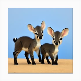 Baby Antelope Canvas Print