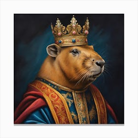 King Of The Rodents Canvas Print