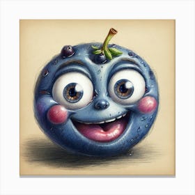 Blueberry 9 Canvas Print