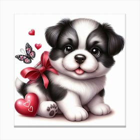 Puppy Canvas Print