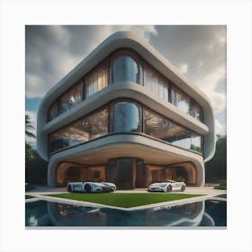 House of the Future 1 Canvas Print