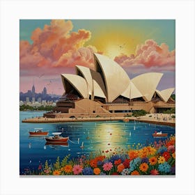 Sydney Opera House Canvas Print