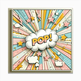 Pop Art 7 Canvas Print