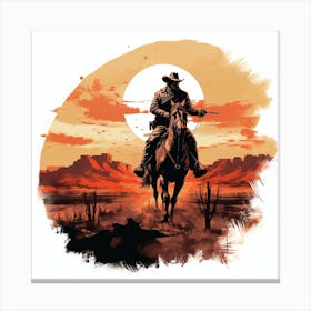 Red Dead Redemption 1 Canvas Print