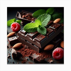 Pieces of Chocolate 3 Canvas Print