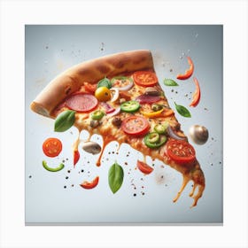 Pizza66 Canvas Print