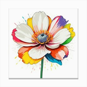 Colorful Flower Canvas Print