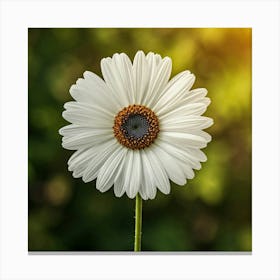 White Daisy Canvas Print