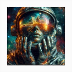 Space Woman 1 Canvas Print