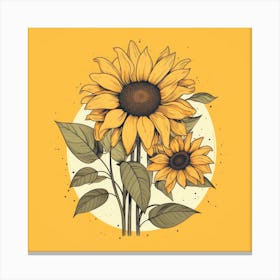 Sunflowers 10 Canvas Print