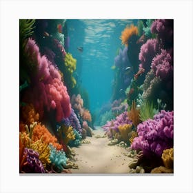 Coral Reef Canvas Print