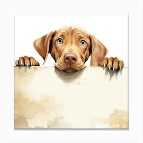 Vizsla Dog 3 Canvas Print