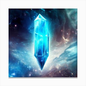 Ice Crystal Canvas Print