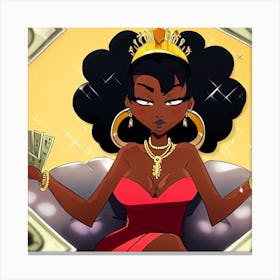 Rich Girl Tendencies Canvas Print