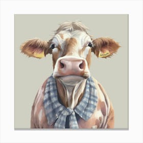 Annabelle The Cow Canvas Print