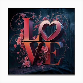 Love 3 Canvas Print