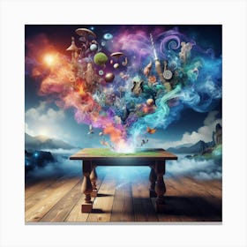 Table Of Wonders Canvas Print