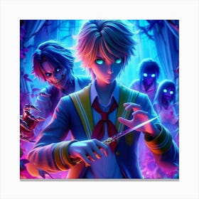 Anime Character  Canvas Print