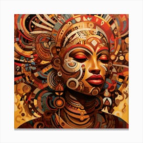 African Woman 22 Canvas Print