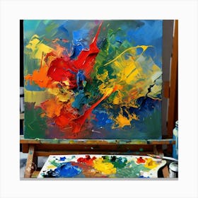 Abstract Painting 2 Canvas Print