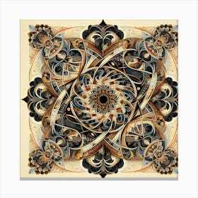 Arabic Pattern 3 Canvas Print