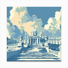 Palace Of Vienna Canvas Print