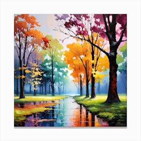 Autumn Trees 2 Canvas Print