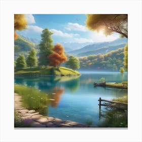 Landscape Wallpaper Hd 2 Canvas Print