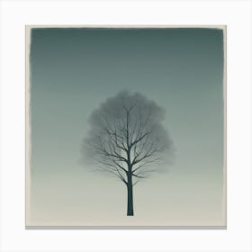 Bare Tree Canvas Print