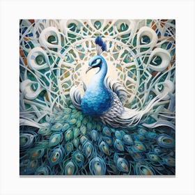 Peacock 7 Canvas Print