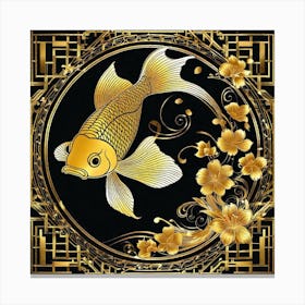 Gold Fish 3 Canvas Print