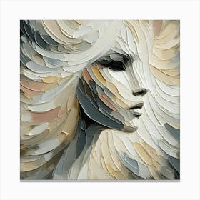 Woman'S Face 1 Canvas Print