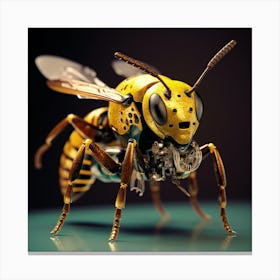Mechanical Bee 2 Canvas Print