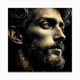 Portrait Of A Man Canvas Print