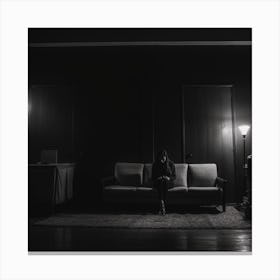 Dark Room Canvas Print