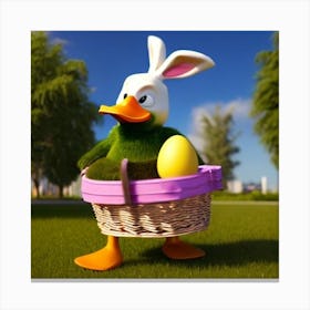 Easter Bunny Canvas Print