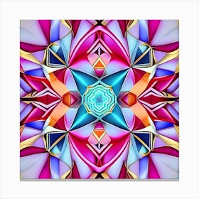 Abstract Mandala 10 Canvas Print