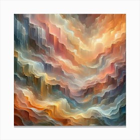 Abstract Abstract Painting 1 Canvas Print