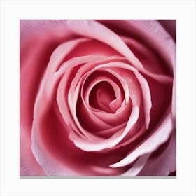 Pink Rose Canvas Print