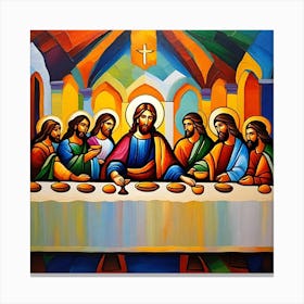 Last Supper 7 Canvas Print