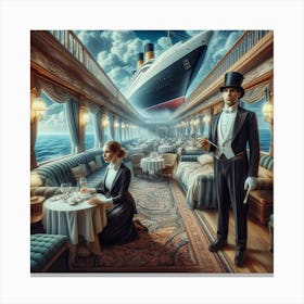 Titanic Canvas Print