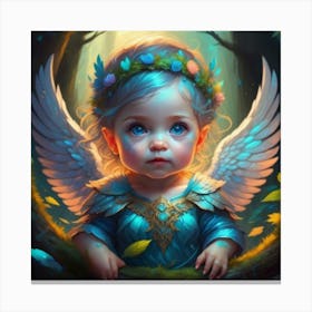 Angel Baby Canvas Print