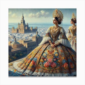 beautiful lady83 Canvas Print