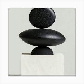 Balancing Pebbles Canvas Print