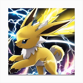 Pokemon Eevee 13 Canvas Print