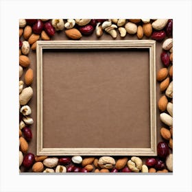 Frame With Nuts 1 Canvas Print