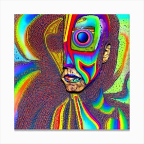 Psychedelic Art 7 Canvas Print